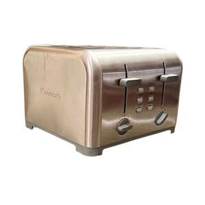 Kenmore 4-Slice Dual Control Wide Slot Stainless Steel Toaster Crumb Tray
